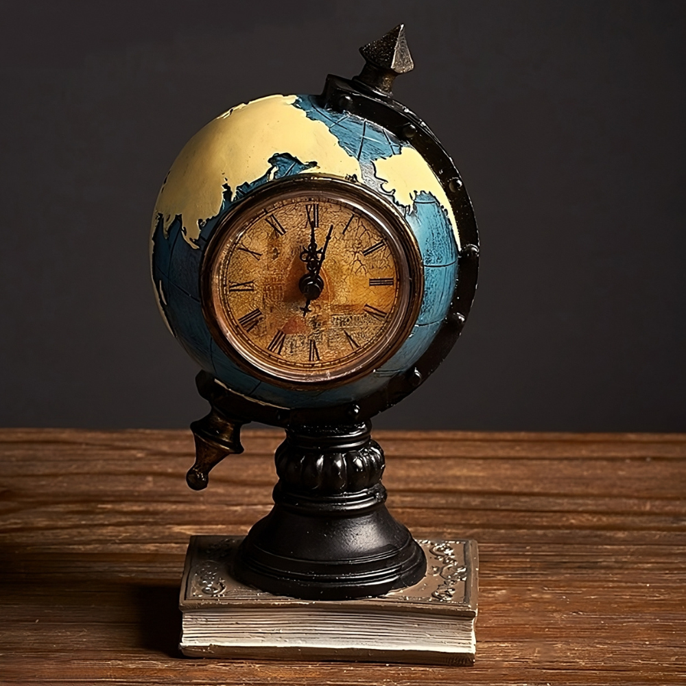 4 modelli di "Orologio a forma di oggetti vintage"