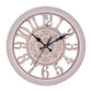 Orologio in Stile Vintage - Colore rosa - Lancette precise - Ideale per la tua decorazione.