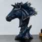 Modello singolo di "Statua elegante a forma di testa di cavallo"