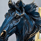 Modello singolo di "Statua elegante a forma di testa di cavallo"