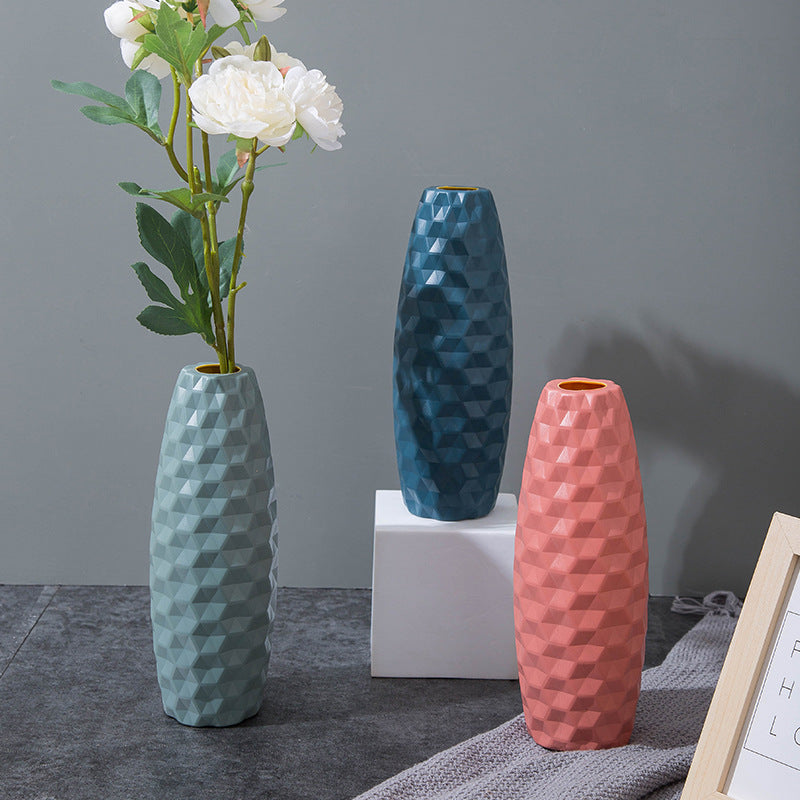 3 colori di "Vaso geometrico in stile moderno"