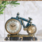 3 colori di "Orologio a forma di bicicletta in stile steampunk"