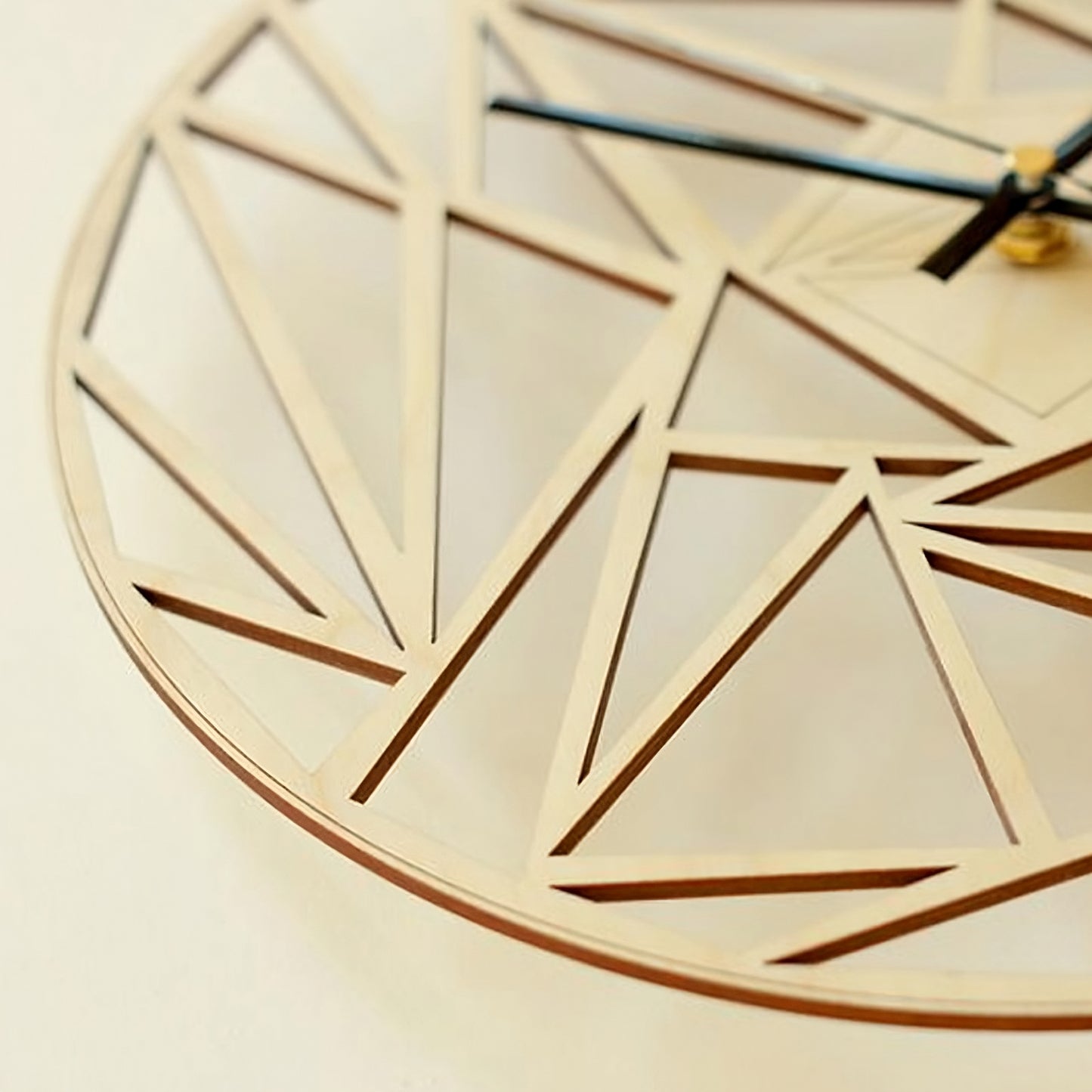 Dettaglio del Quadrante - Orologio da Parete - Stile Creativo - Arte per interni.