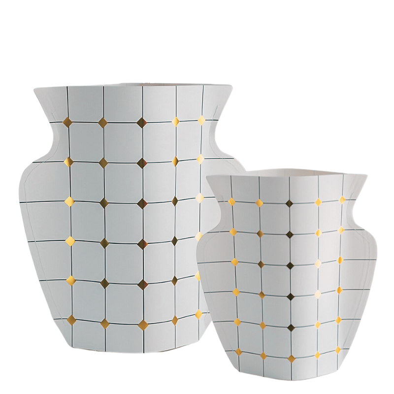 3 modelli di "Vaso geometrico moderno"