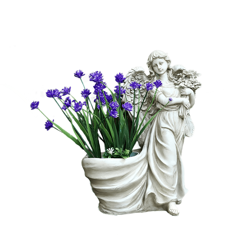 2 modelli di "Vaso con angelo"