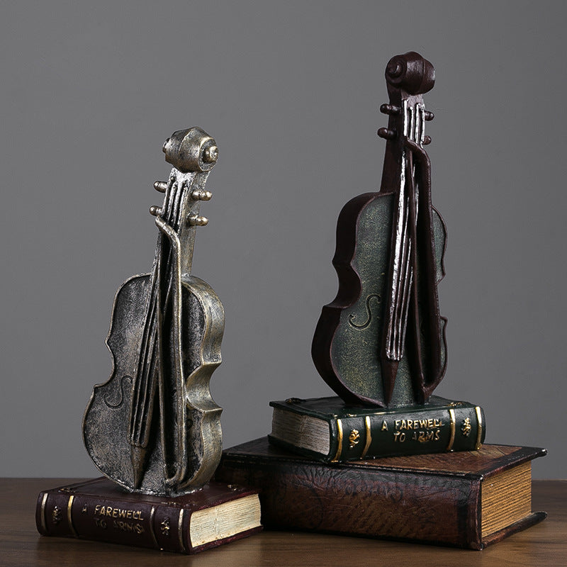 2 modelli di "Statua con strumenti musicali"