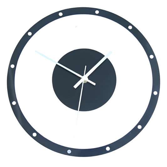 Orologio Futuristico - Modello cerchi - Design moderno - Perfeziona il tuo spazio.