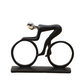 Modello singolo di "Statua a forma di ciclista in stile moderno"