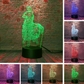 8 modelli di "Lampada 3D a tema videogiochi"